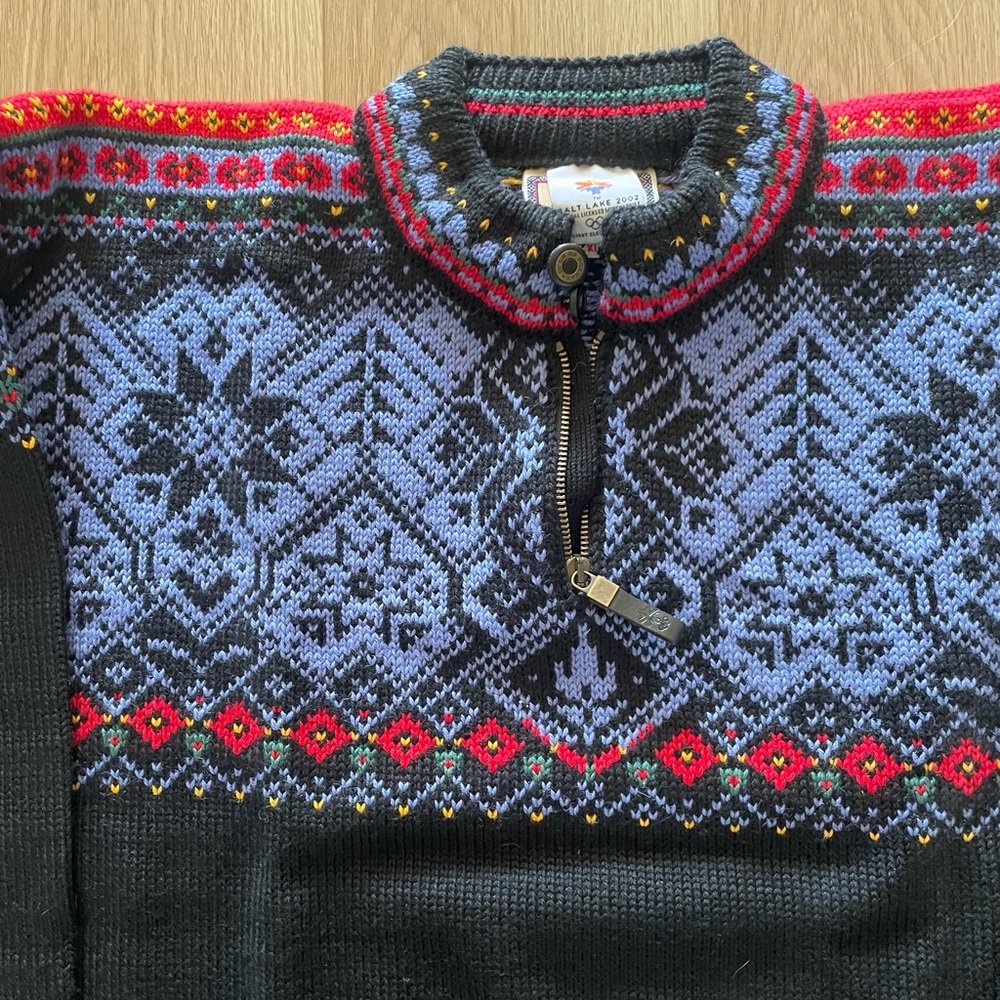 Collectors Edition Dale of Norway SLC 2002 Olympics Wool Sweater.